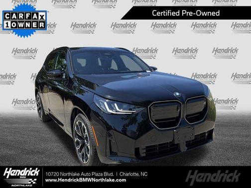 Black Sapphire Metallic 2025 BMW X3 M50 xDrive