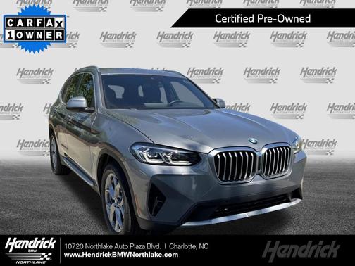 Skyscraper Grey Metallic 2024 BMW X3 sDrive30i