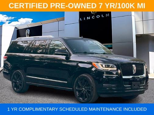 INFINITE BLACK METALLIC 2022 Lincoln Navigator L RESERVE