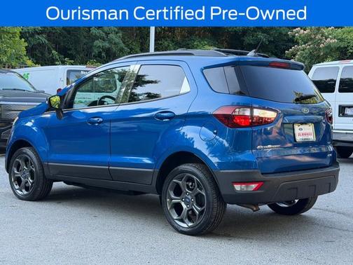 LIGHTNING BLUE METALLIC 2018 Ford EcoSport SES