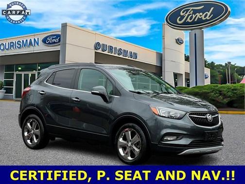 Graphite Gray Metallic 2017 Buick Encore PREFERRED II