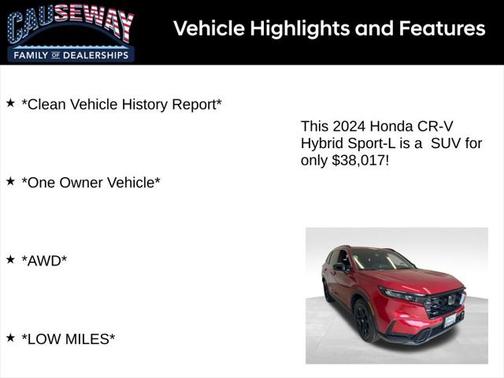 2024 Honda CR-V Hybrid Sport-L