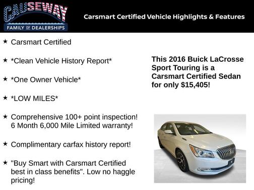 2016 Buick LaCrosse Sport Touring