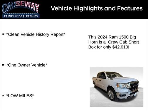 2024 RAM 1500 Big Horn/Lone Star