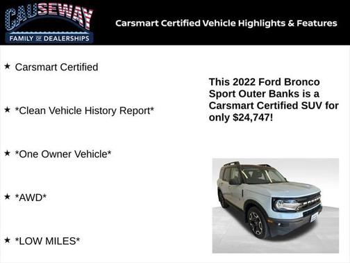 2022 Ford Bronco Sport Outer Banks