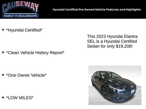 2023 Hyundai ELANTRA SEL