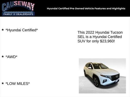 2022 Hyundai TUCSON SEL