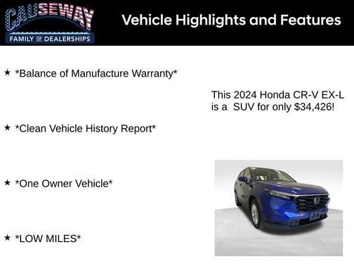2024 Honda CR-V EX-L AWD