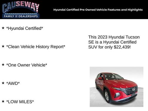 2023 Hyundai TUCSON SE