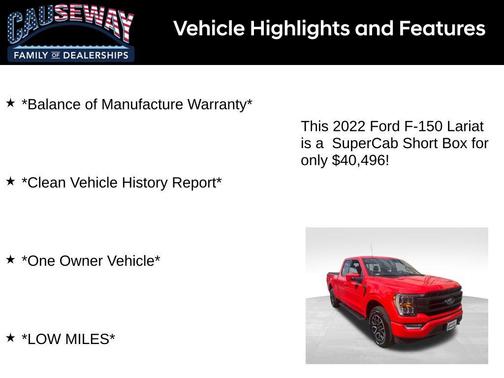 2022 Ford F-150 Lariat