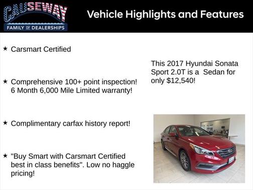 2017 Hyundai SONATA Sport 2.0T