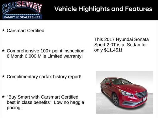 2017 Hyundai SONATA Sport 2.0T