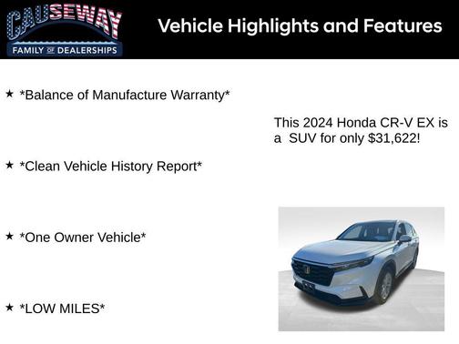 2024 Honda CR-V EX AWD