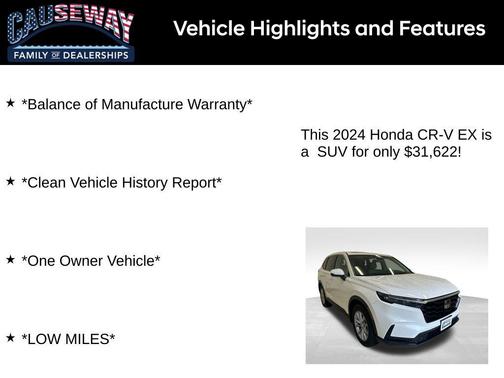 2024 Honda CR-V EX AWD