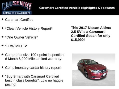 2017 Nissan Altima 2.5 SV