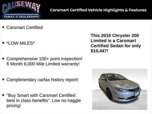 2016 Chrysler 200 Limited