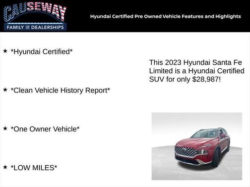 2023 Hyundai SANTA FE Limited