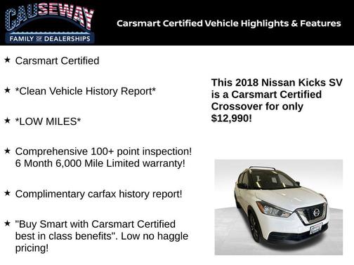 2018 Nissan Kicks SV