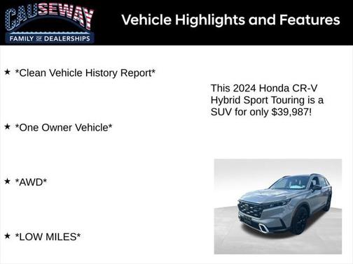 2024 Honda CR-V Hybrid Sport Touring