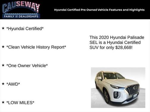 2020 Hyundai PALISADE SEL