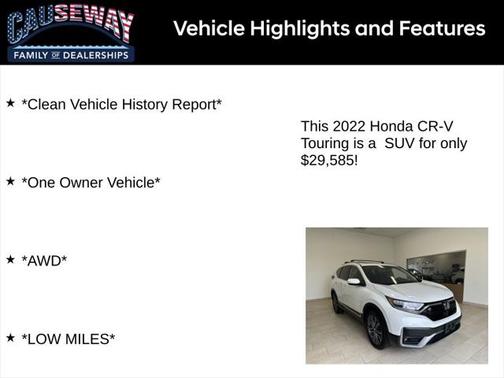 2022 Honda CR-V AWD Touring