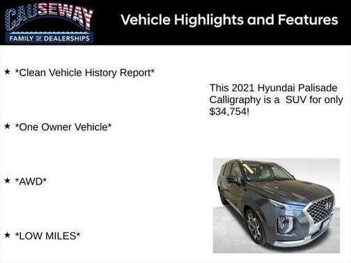 2021 Hyundai PALISADE Calligraphy