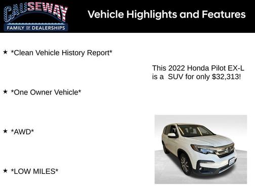 2022 Honda Pilot AWD EX-L