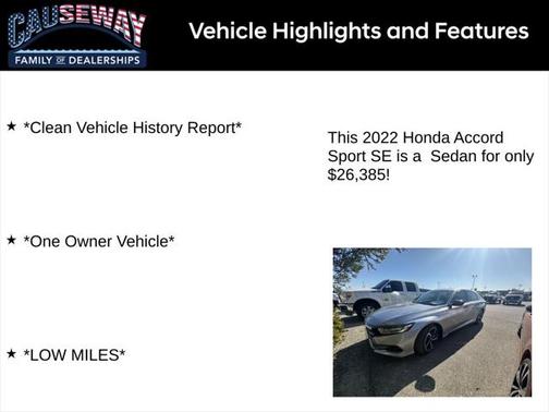 2022 Honda Accord Sport SE 1.5T
