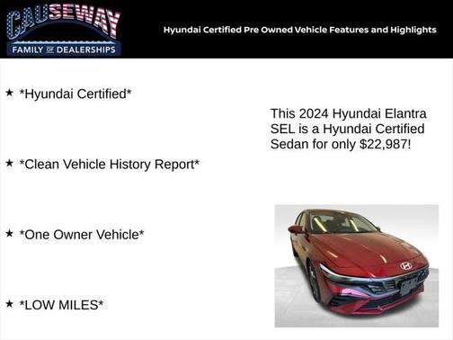 2024 Hyundai ELANTRA SEL
