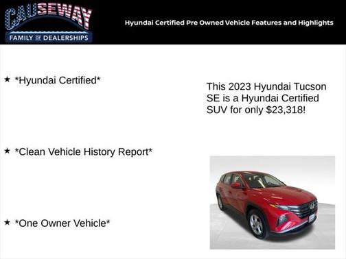 2023 Hyundai TUCSON SE