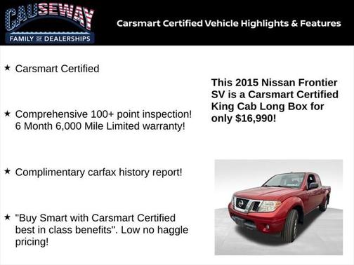 2015 Nissan Frontier SV