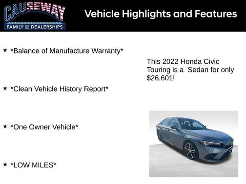 2022 Honda Civic Touring