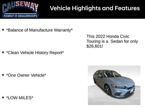 2022 Honda Civic Touring