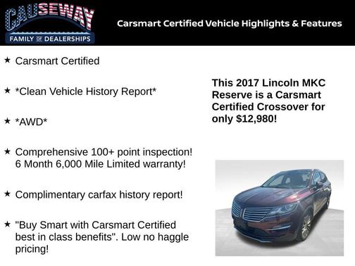 2017 Lincoln MKC Reserve