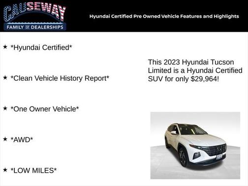 2023 Hyundai TUCSON Limited