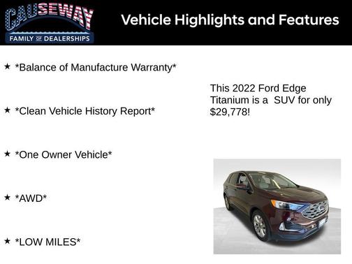 2022 Ford Edge Titanium