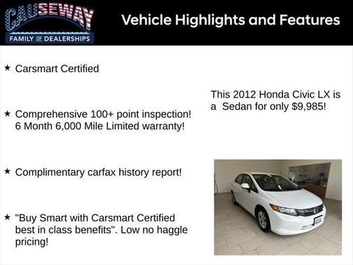 2012 Honda Civic LX