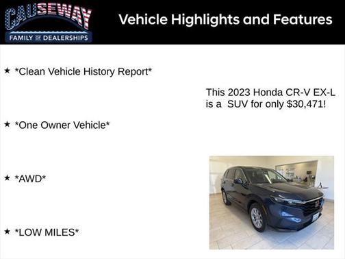 2023 Honda CR-V EX-L AWD