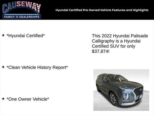 2022 Hyundai PALISADE Calligraphy