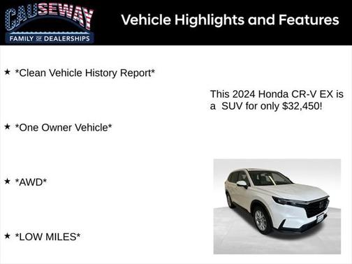 2024 Honda CR-V EX AWD