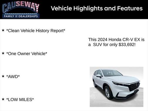2024 Honda CR-V EX AWD