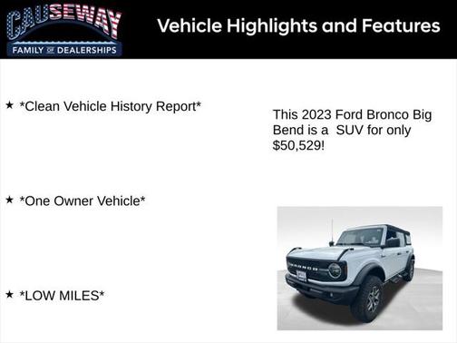 2023 Ford Bronco Big Bend