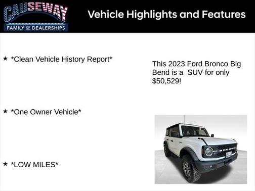 2023 Ford Bronco Big Bend