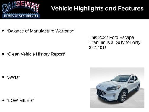 2022 Ford Escape Titanium