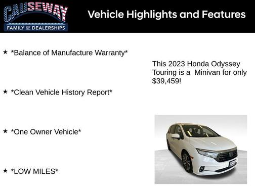 2023 Honda Odyssey Touring