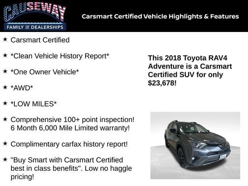 2018 Toyota RAV4 Adventure