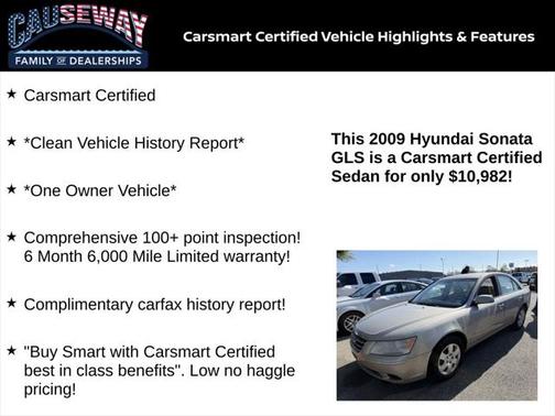 2009 Hyundai SONATA GLS