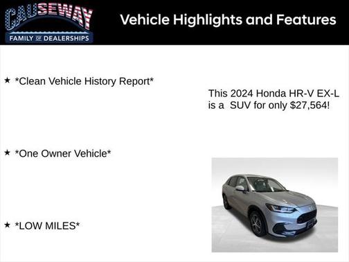 2024 Honda HR-V EX-L
