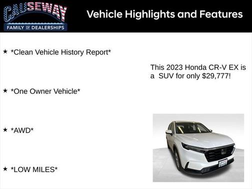 2023 Honda CR-V EX AWD