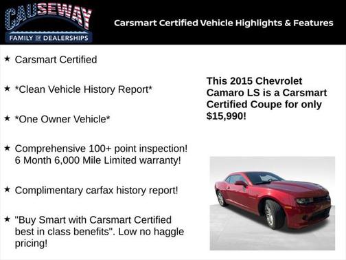 2015 Chevrolet Camaro 2LS